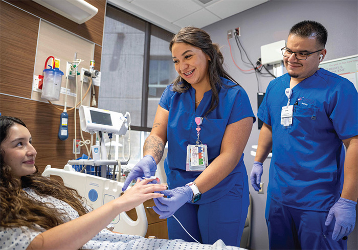 St Francis Hospital staff