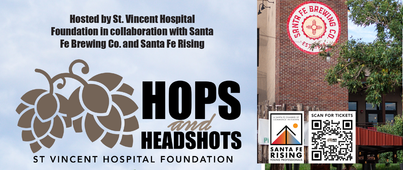 Hops and Headshots St Vincenet Hospital Foundation
